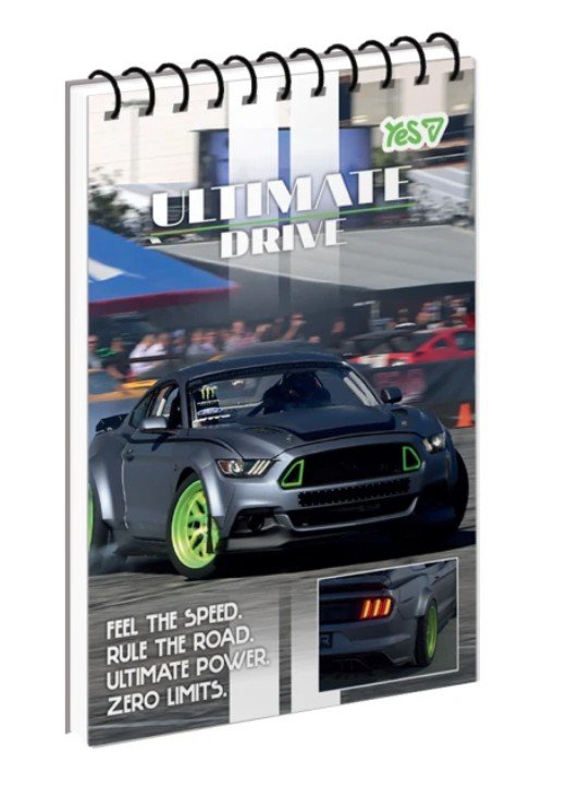 Зошит для записів YES із серії "Ultimate Drive"