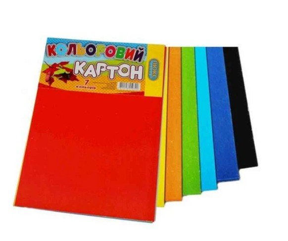 Картон кольоровий
