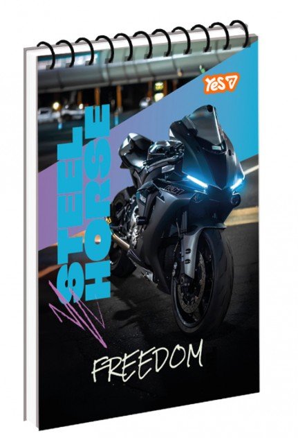 Зошит для записів Yes Ride Free А6 80 аркушів