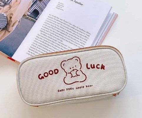 Пенал шкільний розкладний косметички для олівців good luck