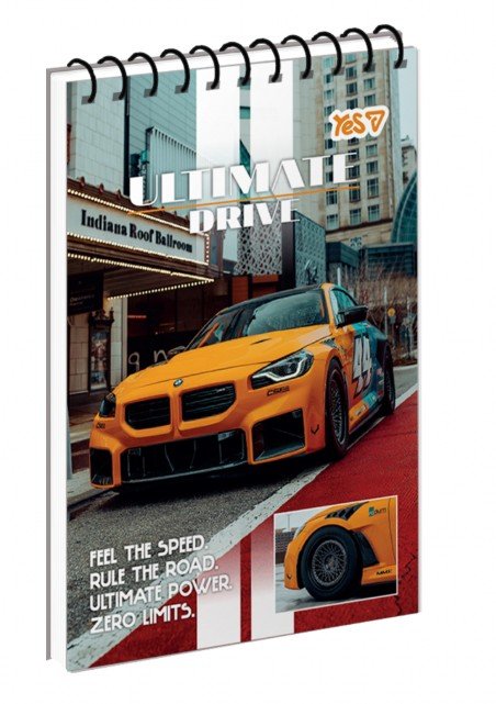 Зошит для записів Yes з колекції «Ultimate Drive»